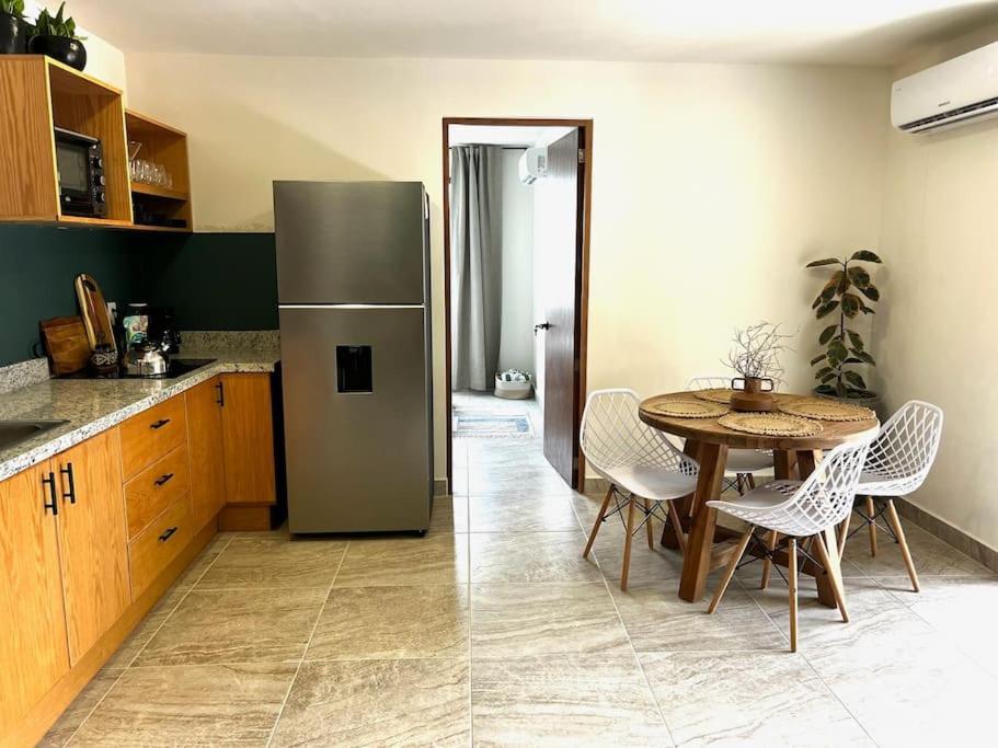 Cozy Apartment With Pool In Bacalar Center Exterior foto