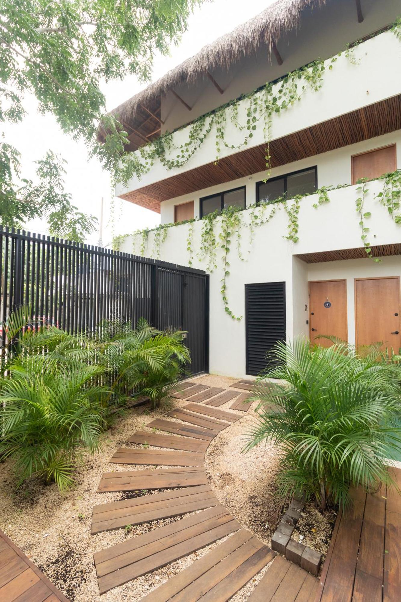 Cozy Apartment With Pool In Bacalar Center Exterior foto