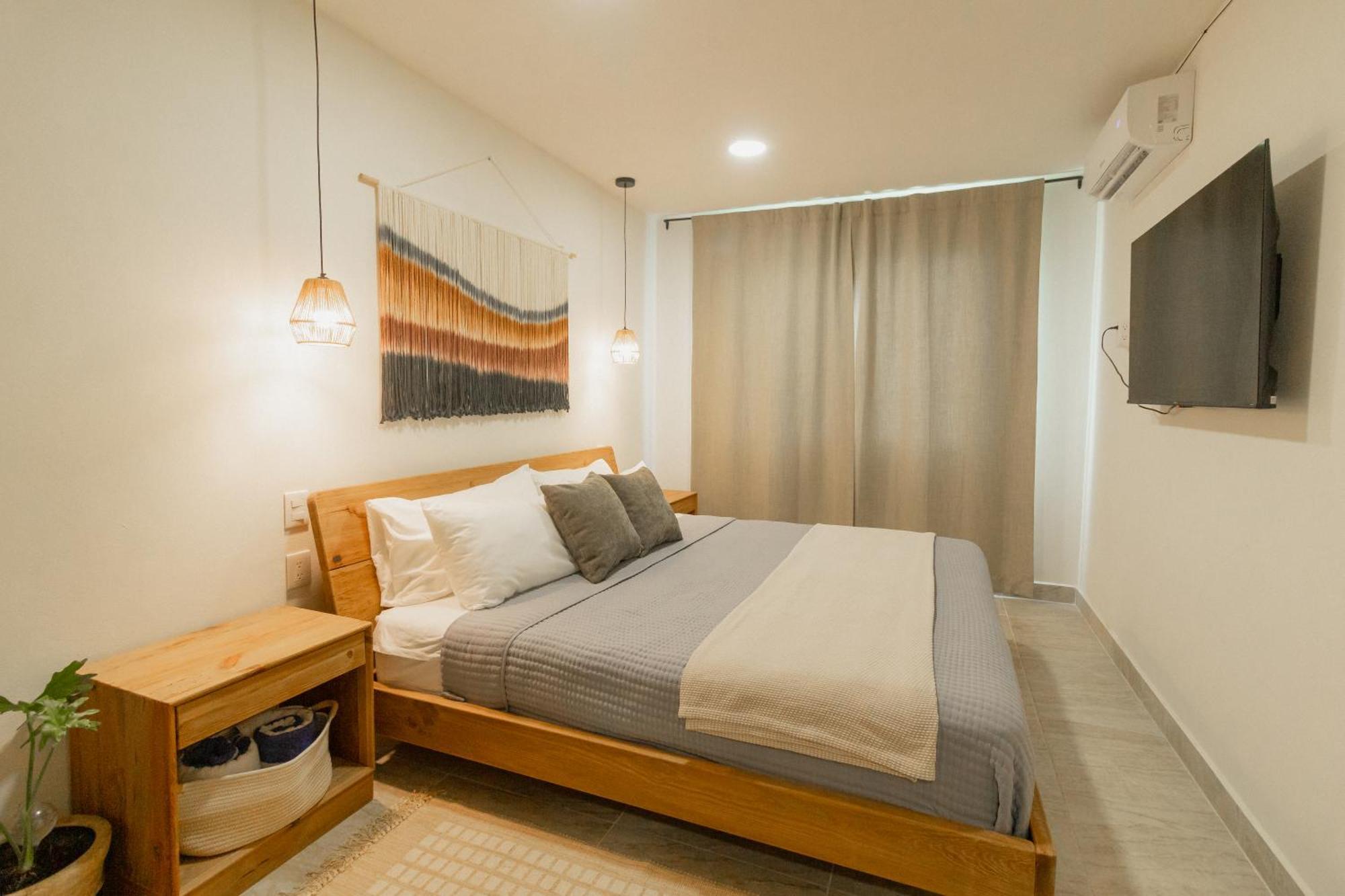 Cozy Apartment With Pool In Bacalar Center Exterior foto
